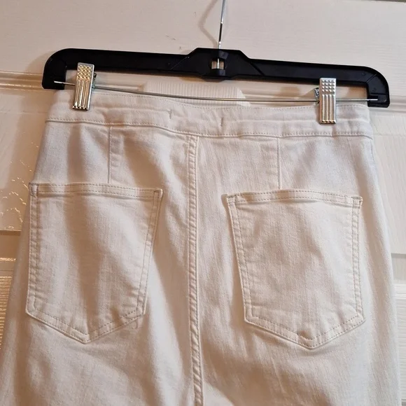 Free people just float on flare stretch jeans size 28 regular White - Picture 10 of 13
